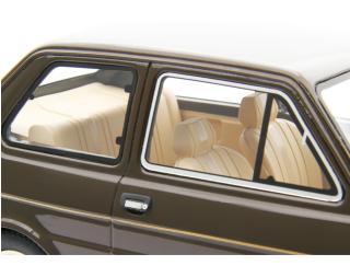 Fiat 126 Personal 4 BROWN 1980 Marrone Laudoracing 1:18 Resinemodell (Türen, Motorhaube... nicht zu öffnen!)